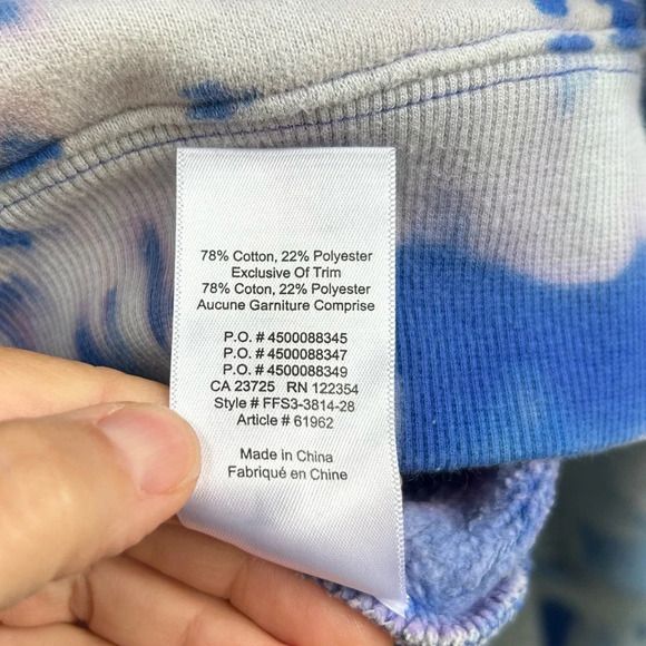 TNA Tie Dye Sweatshirt,  Small - Picture 6 of 8